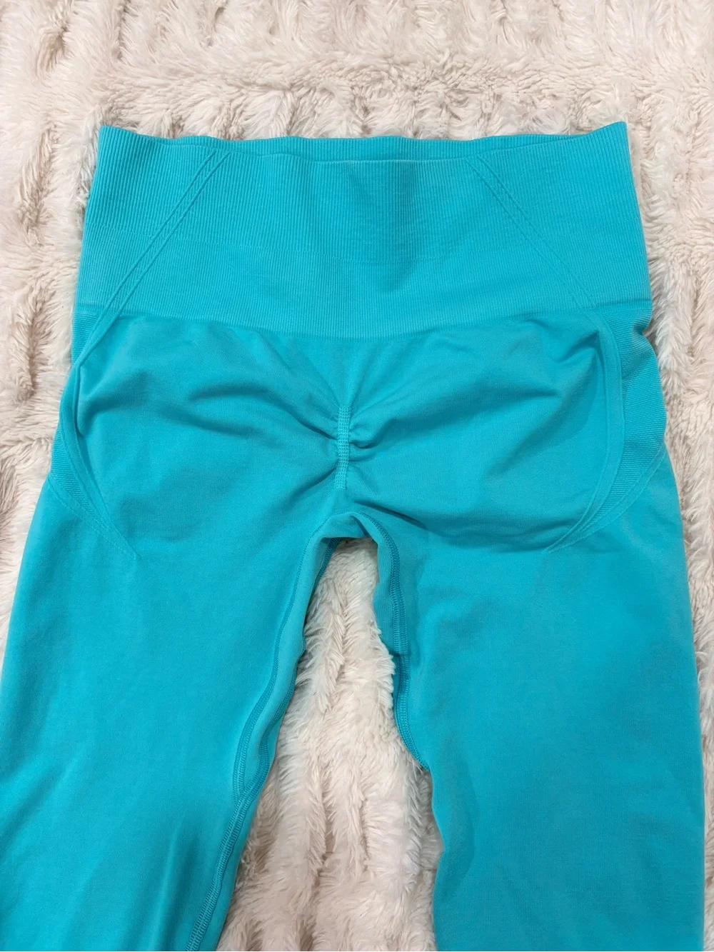 Oner Active Teal Blue Leggings & Sports Bra Set